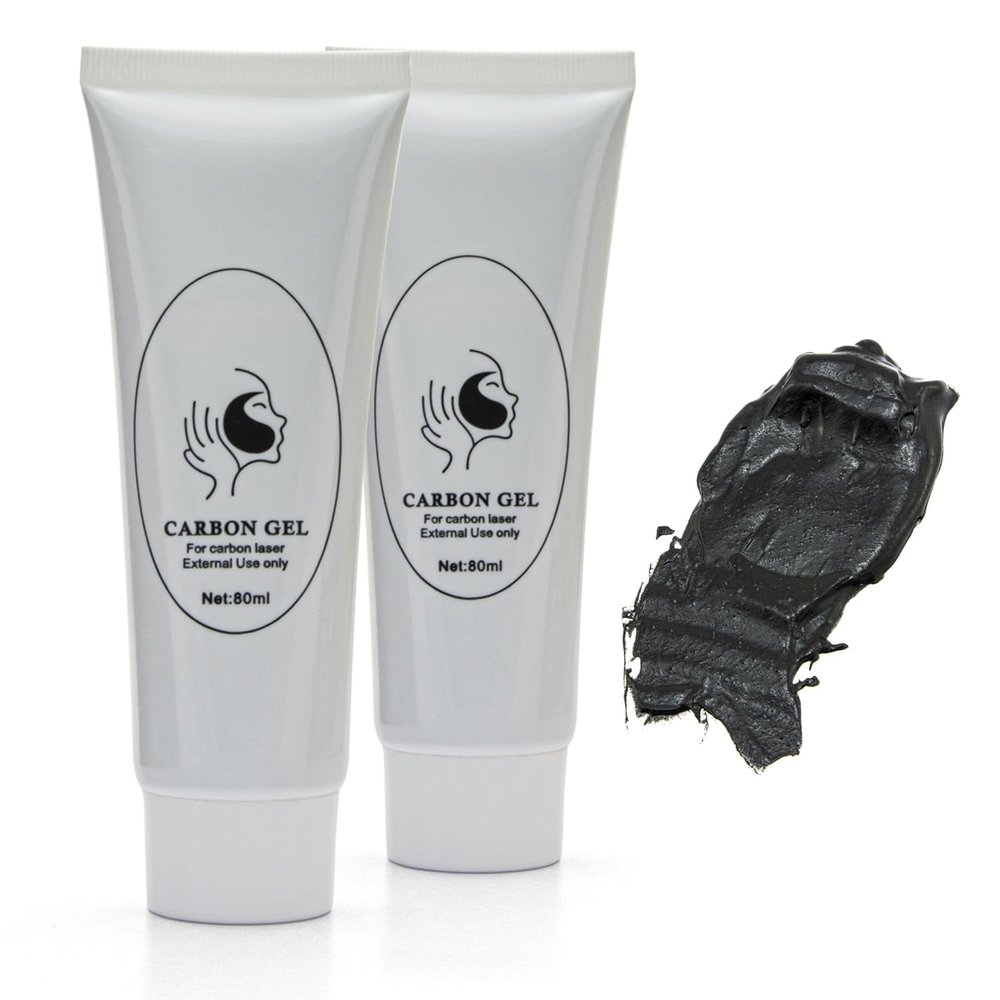 Carbon Gel Peel Skin Care Skin Rejuvenation Black Doll Facial Skin Deep Cleaning 80ML Elitzia ETBDF22 Pack of 2