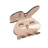 Lovely Bunny Hair Clips,Cellulose Acetate Hair Clips,Small Claw Clips for Girl,Hair Accessories,Pack of 2,S4 view 1