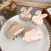 Lovely Bunny Hair Clips,Cellulose Acetate Hair Clips,Small Claw Clips for Girl,Hair Accessories,Pack of 2,S4 view 2