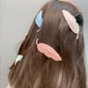 12 PCS Colorful Knitted Leaves Hair Clips Cute Fruits Hair Pins Snap Simple Barrettes Hair Accessories for Girls Toddlers Teens (Style1) view 4