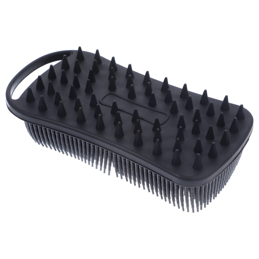 Beavorty Silicone Body Scrubber Brush for Gentle Exfoliation and Massage for Shower and Bath Comfortable Touch for All Skin Types for Adults