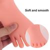 LALAFINA Manikin Body Manicure Tools 2 Pcs Practice Fake Foot Model Nail Art Practice Foot Model Soft Silicone Manicure Training Model Practice Tool for Home Salon Mannequin Manikin view 4
