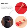 Beaupretty Vintage Chinese Hair Fork Stick for Women Decorative Chignon Pin Bun Holder Retro Hair Styling Tool for Hanfu and Traditional Hairstyles view 3