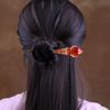 Beaupretty Vintage Chinese Hair Fork Stick for Women Decorative Chignon Pin Bun Holder Retro Hair Styling Tool for Hanfu and Traditional Hairstyles view 4