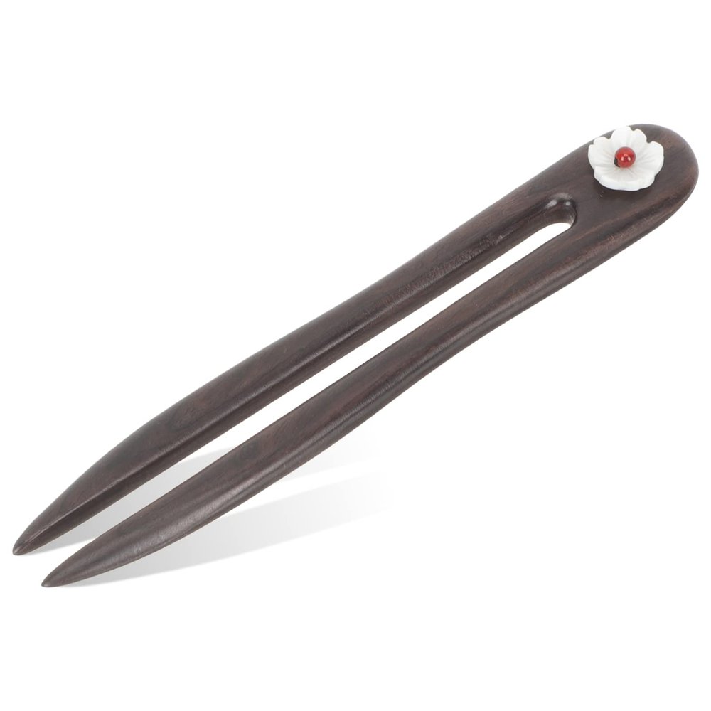 U-shaped Hairpin Girls Hair Bun Stick Wood Hair Chopstick Hair Chopsticks for Women Bun Hair Fork Women Hair Accessories Girls Hair Stick Chopsticks for Hair Accessories French Pin
