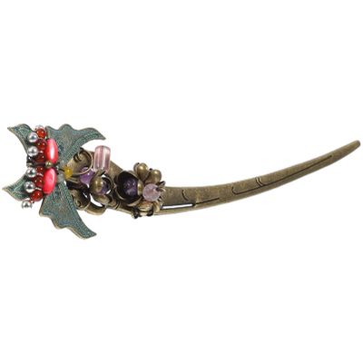 Beaupretty 1pc Creative Vintage Hair Stick Retro Chinese Style Hair Chopsticks for Weddings Dances and Parties Elegance Headdress Supplies for Brides and Traditional Attire