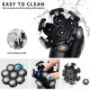 UPTARD Head Shaver Replacement Heads,Head Shaver Replacement Blades, Head Shavers for Bald Men,Head shavers for Men, Stainless Steel Rotary Blades for Electric Head Razor (black8) view 4