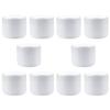 LALAFINA 10pcs Refillable Cream Boxes Portable Cosmetic Containers for Creams Lotions and Ointments for Travel and Daily Use and Space-saving Design view 1