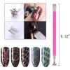 KAAGEE 15Pcs Cat Eye Nail Magnets - Double Ended Wand for Magnetic Nail Art view 3