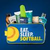 ChalkTalkSPORTS Softball Accessory Bag | Travel Bag Dopp Kit | Eat Sleep Softball view 3
