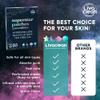 LivaClean 240 CT Holographic Cute Acne Patches - Space Edition w/Salicylic Acid & Tea Tree Oil for Face - Hydrocolloid Star Pimple Patches view 4
