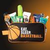 ChalkTalkSPORTS Basketball Accessory Bag | Travel Bag Dopp Kit | Eat Sleep Basketball view 3