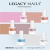LEGACY NAILS Professional Rubber Gel Base-Coat 0.5 fl oz. Nivelador UV-LED Full Coverage Elastic Thick Flexible Gel Base Coat Builder (NUDE) view 4