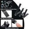 Cater Manicure Nail Clippers Pedicure Set - Stainless Steel Manicure, Professional Grooming Kit, Nail Care Tools with Luxurious Travel Case (18pcs-Black) view 2