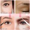 Eyelash Comb Brush With Caps Micros Eyebrow Multifunctional Brow Lamination Eyebrow Spoolie For Eyebrows Brow Lamination Brush view 2