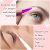 Eyelash Comb Brush With Caps Micros Eyebrow Multifunctional Brow Lamination Eyebrow Spoolie For Eyebrows Brow Lamination Brush view 4