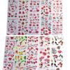 10 Rolls Flowers Love Heart Nail Foil Transfer Sheets Sticker Kit,50m4cm Valentine's Day Nail Art Stickers Supplies Red Pink Heart Rose Kiss Lip Flamingo Designer Nail Foils for Women DIY Nail Decor view 2