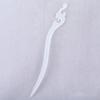 LIBERGA 6 Pack Hair Sticks for Buns,Chinese Hair Chopsticks Clips Simple Design Hair Accessory Hairpin,Suitable for Beginners,White,7 Inch view 1