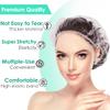 Keeygo Disposable Shower Caps 100 PCS Bath Caps Clear Waterproof Plastic Wraps for Women, Hotel Travel Essentials Accessories Hair Caps(20.5") view 3