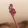 LIBERGA Wooden Hair Stick for Buns,Handmade Carved Flower Hair Chopsticks Clips,Women Hair Accessory Hairpin for Long Hair view 3