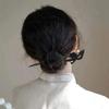 LIBERGA Elegant Hair Stick for Long Hair,Handmade Carved Wooden Hair Chopsticks Pearl Hair Accessory Hairpin for Women view 4