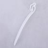 LIBERGA 6 Pack Hair Sticks for Buns,Chinese Hair Chopsticks Clips Simple Design Hair Accessory Hairpin,Suitable for Beginners,White,7 Inch view 1