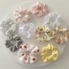 10 Pcs/Set Women Hair Band Colorful Polka Dot Fruit Pattern Hair Band for Girls Ponytail Holder Rubber Bands Hair Ties Hair Accessories (Colourful 5) view 1