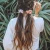 10 Pcs/Set Women Hair Band Colorful Polka Dot Fruit Pattern Hair Band for Girls Ponytail Holder Rubber Bands Hair Ties Hair Accessories (Colourful 6) view 4