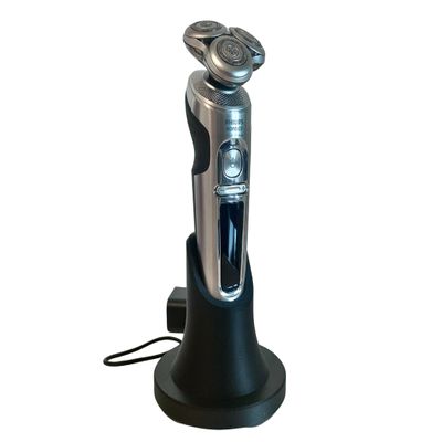 HOYT DESIGN, Charger Stand, Compatible with Philips Norelco S9000 Prestige SP98xx, Base, Cradle, Matte Black (Shaver and Power Cord NOT Included)