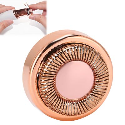 Hair Remover Replacement Heads for Women Painless Hair Removerfor Good Finishing and Well Touch, Rose Gold