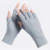 Huashengz UV Gloves for Nails Harmful UV Rays Hands Protection Skin Aging Prevention Nail Art Curing Lamp Glove for Driving view 2