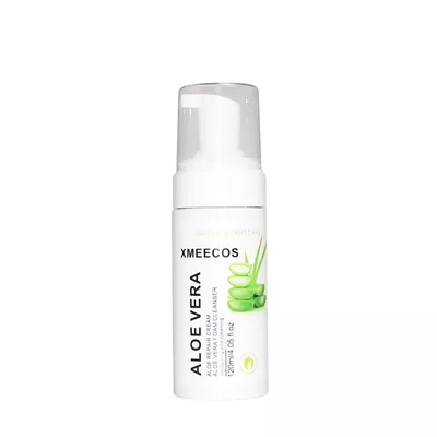 XMEECOS Rose Foam cleanser Rose Repair Cream Cleansing Mousse Make Up Remover Face Wash Cruelty Free (Aloe Vera)