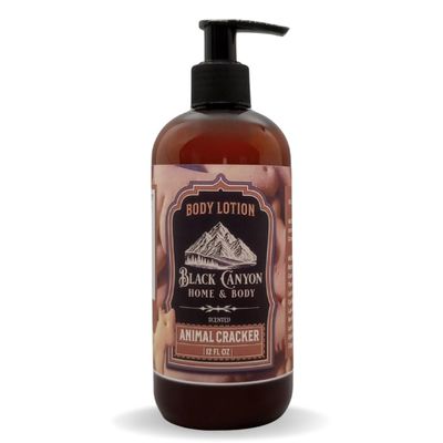 Black Canyon Animal Cracker Scented Body Lotion with Lanolin and Jojoba Oil, 12 Oz