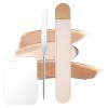 Korean Picasso Makeup Spatula and Sponge Set,Korean Makeup Make Up Spatula Tool,Professional Facial Makeup Tools( Rectangle Palette+Spatula) view 1