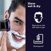Electric Razor for Men, Electric Shaver Men USB Rechargeable Beard Shaver Electric Razor Floating Barber Hair Trimmer Face Care Shaving Machine view 4