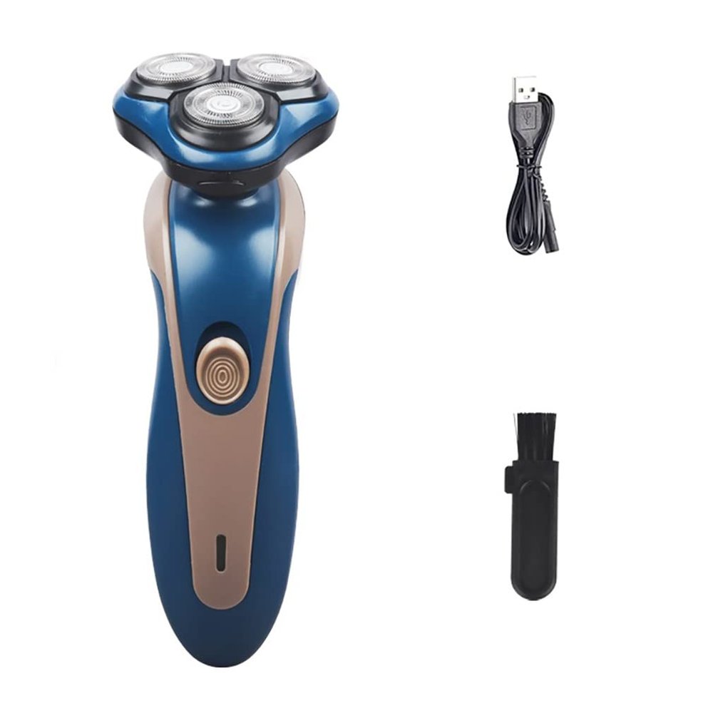 Electric Razor for Men, 4D Men's Floating Head Electric Shaver Beard Trimmer USB Rechargeable Waterproof Shaver Bald Head Body Razor
