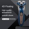 Electric Razor for Men, 4D Men's Floating Head Electric Shaver Beard Trimmer USB Rechargeable Waterproof Shaver Bald Head Body Razor view 2