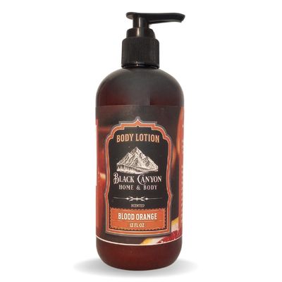 Black Canyon Blood Orange Scented Body Lotion with Lanolin and Jojoba Oil, 12 Oz