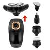 Electric Razor for Men, 5-in-1 Men's Electric Shaver 7 Blades Floating Head IPX6 Waterproof LCD Screen Rechargeable Bald Nose Hair Trimmer for Men Kit view 4