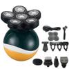Electric Razor for Men, 6 in 1 Rechargeable Electric Shaver Floating Heads Bald Electric Shaver Grooming Kit Shaver for Men ( Color : Shaver 6 Head Set ) view 1