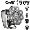 Electric Razor for Men, 9D Shaver for Bald Men 6-in-1 with Nose/Body Trimmer Floating Head Electric Shaver Wet/Dry LED Display Mens Grooming Kit view 1