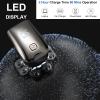 Electric Razor for Men, 9D Shaver for Bald Men 6-in-1 with Nose/Body Trimmer Floating Head Electric Shaver Wet/Dry LED Display Mens Grooming Kit view 3
