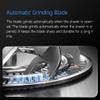 Electric Razor for Men, IPX7 Waterproof Dry Wet Dual Use Beard Trimmer Rechargeable Shaving Machine for Men view 4