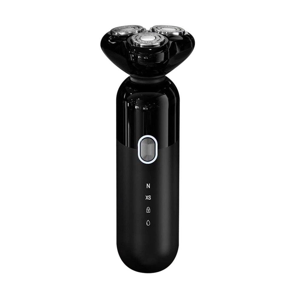 Electric Razor for Men, Electric Face Shavers for Men Dry Wet Beard Trimmer USB Rechargeable Two Speeds 4D Floating Magnetic Cutter Head