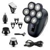 Electric Razor for Men, 5-in-1 Rotary Electric Shaver 7d Rechargeable Bald Hair Beard Trimmer Shaver view 1