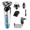 Electric Razor for Men, 3D Electric Shaver Razor Men Shaving Machine Nose Trimmer Rechargeable Floating Beard Shaver Waterproof Face Care view 1