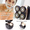 Electric Razor for Men, 4D 5-in-1 Floating Head Men's Electric Shaver Kit Portable Rechargeable IPX7 Waterproof Shaver Nose Hair Trimmer Bald Body Razor view 4