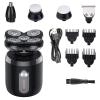 Electric Razor for Men, Portable 5 in 1 Men's Electric Shaver Body Trimmer USB Rechargeable Waterproof Mini Shaver Hair Trimmer Nose Hair Trimmer Razor view 1