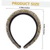 minkissy Elegant Diamond Decorated Headband for Shiny Rhinestone Hair Accessory for Parties and Events for Elegant Hairstyles view 2
