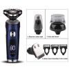 Electric Razor for Men, Electric Shaver Multi-function Electric Razor Rechargeable Shaving Machine for Men 3 Blades Portable Beard Trimmer view 2